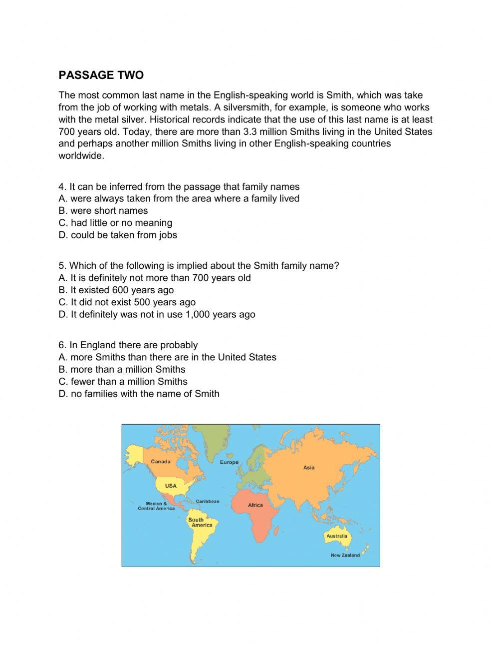 Implied detail question