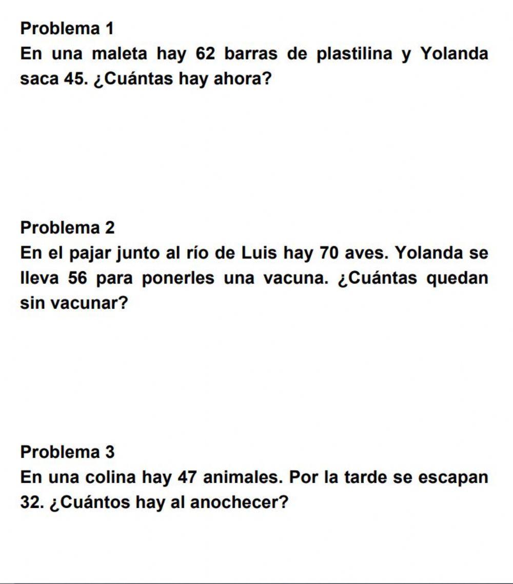 Problemas