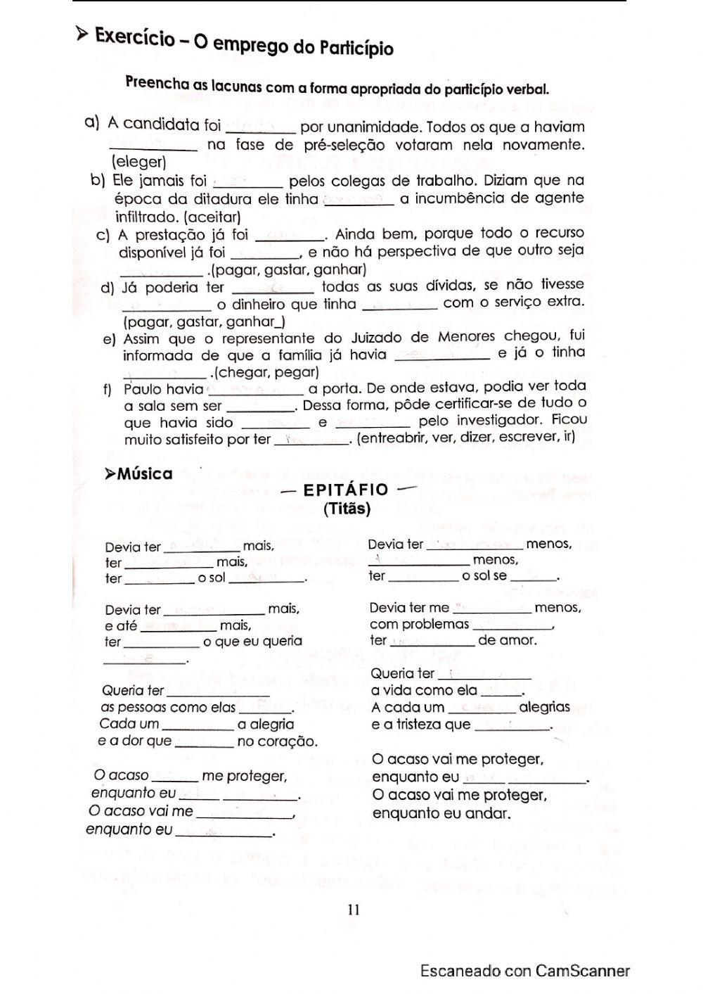 Particíos - Português Brasil