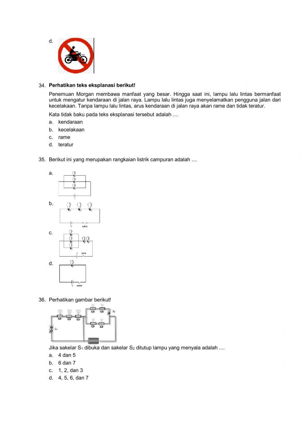 Penilaian Harian Tema 3