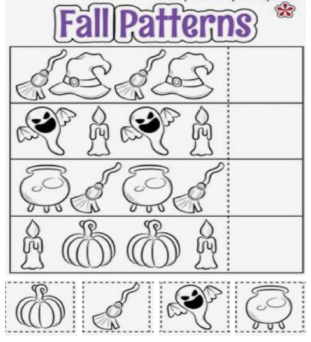 fall patterns | Free Interactive Worksheets | 6128130