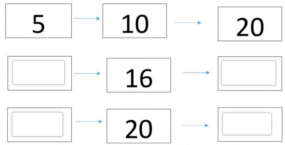 Doubling and Halving