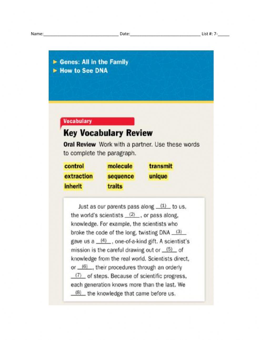 Genes: All n the Family