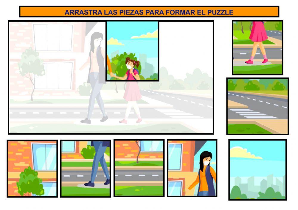 puzzle superheroínas