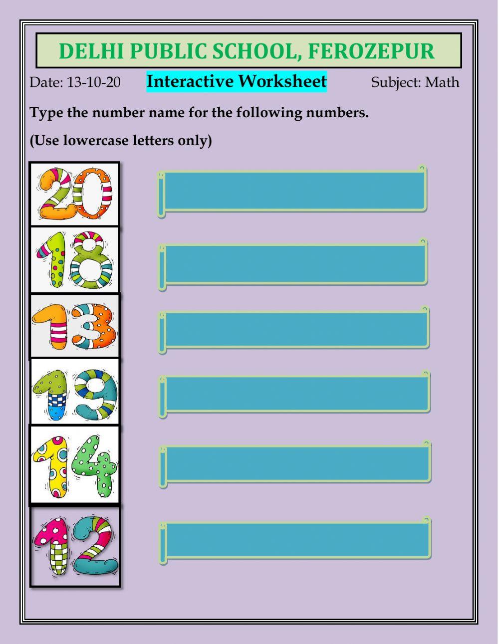 What Are Number Names