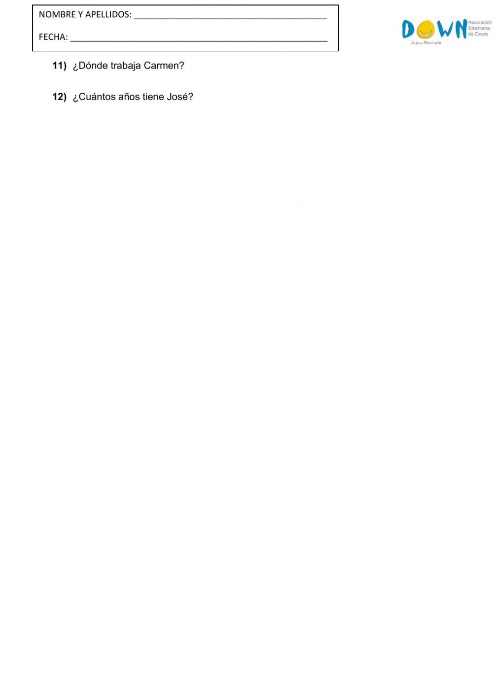 LECTURA La vida de José