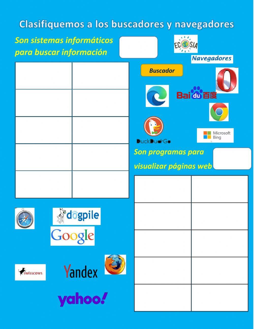 Navegadores vs Buscadores
