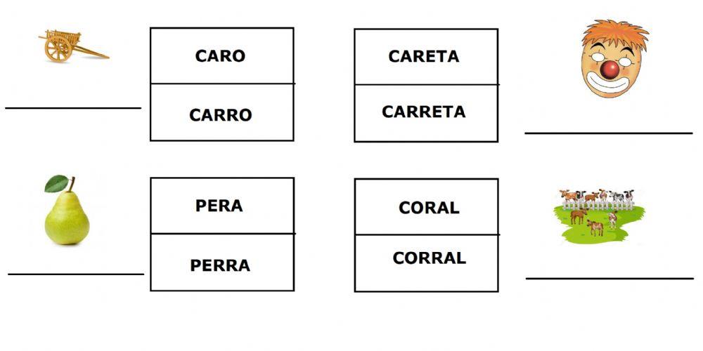 Escribe la palabra correcta