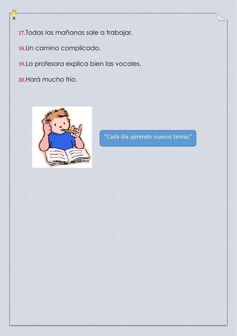 Oraciones unimembres y bimembres