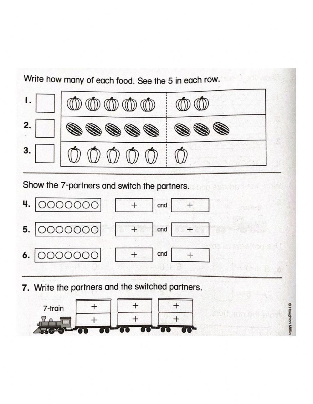 Math- Unit 1 Lesson 5- Grade 1