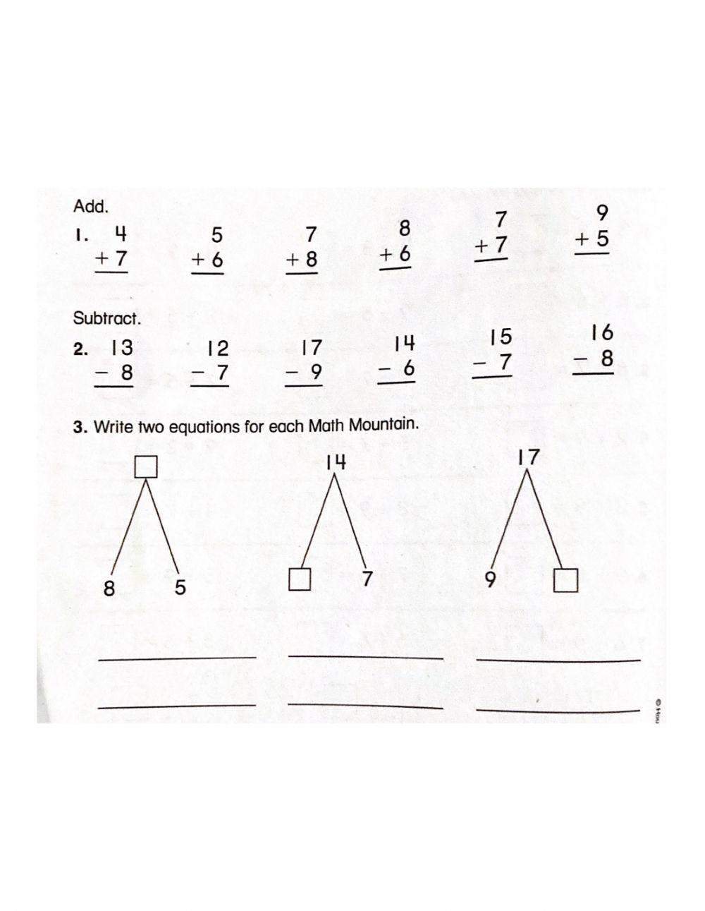 Math- Unit 1 Lesson 6- grade 2