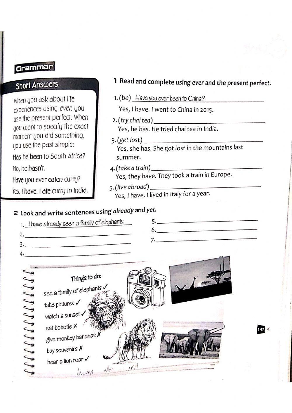 Ever - already - yet