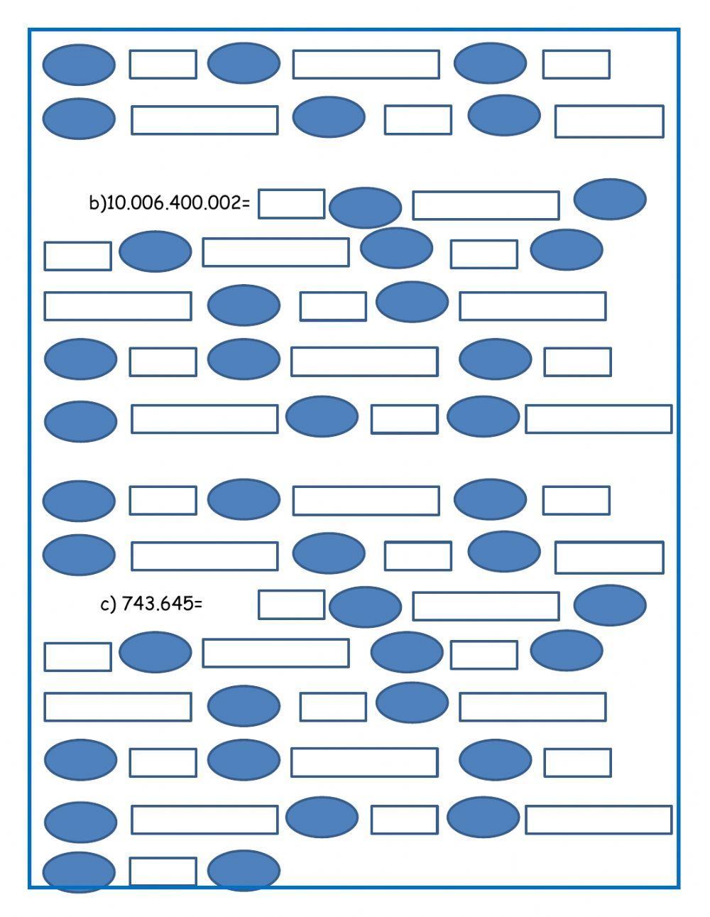 Descomposición aditiva y polinómica