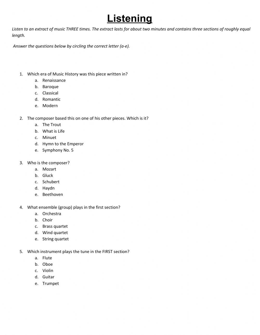 Y8 Test 1 Theory and Classical Period Public