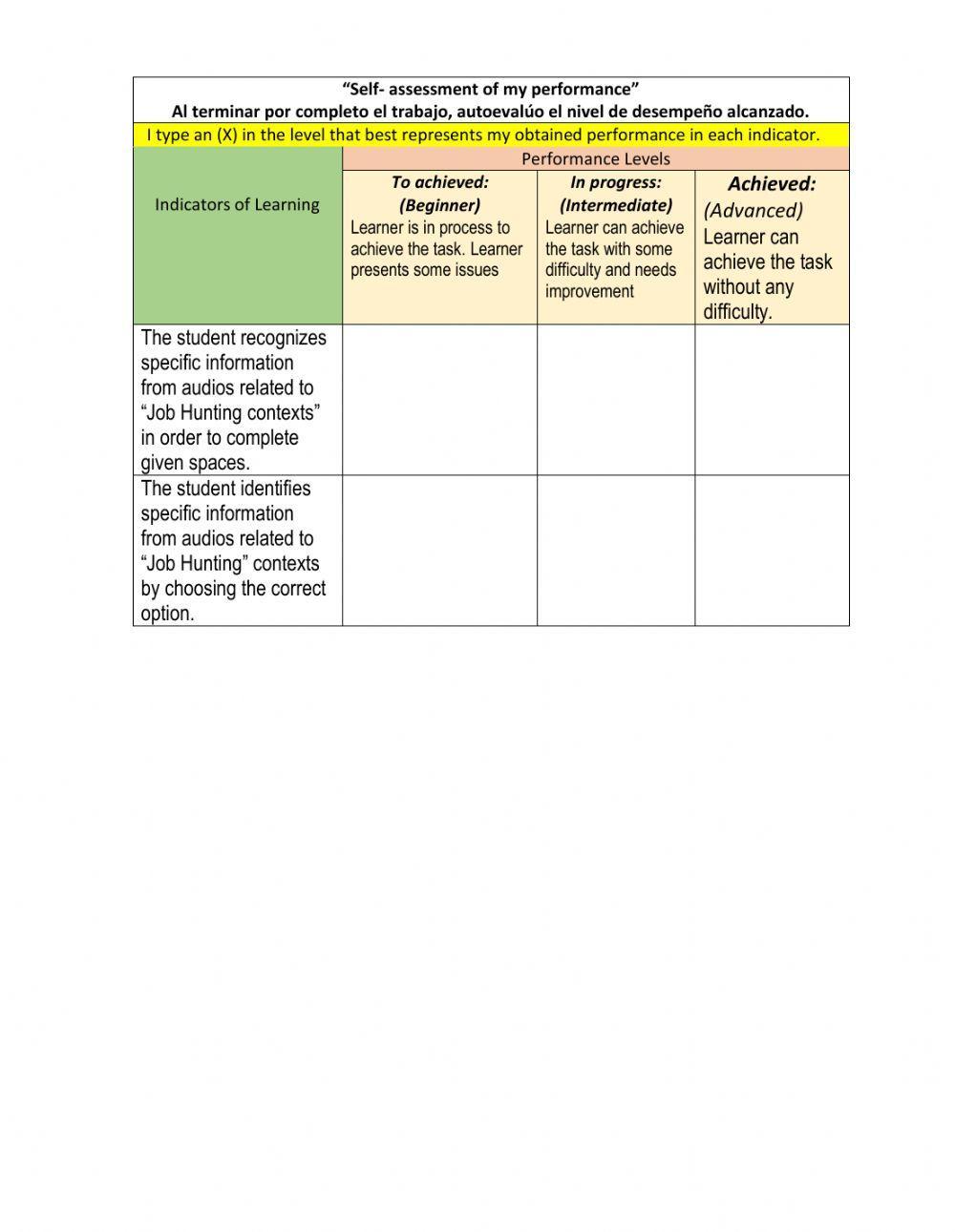 UNIT 9. JOB HUNTING 1. VOCABULARY LISTENING STRATEGY. 