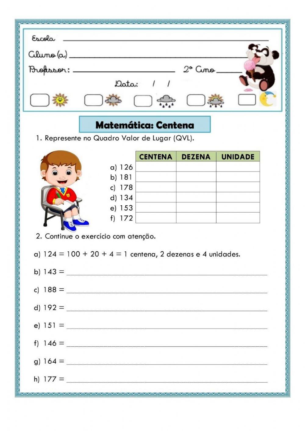 Decomposição de numerais