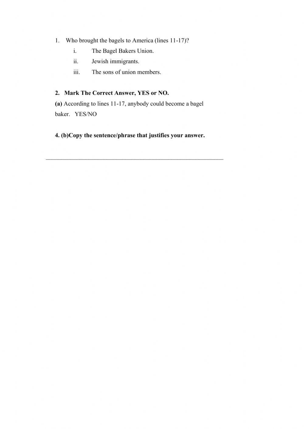 The Story of the Bagel