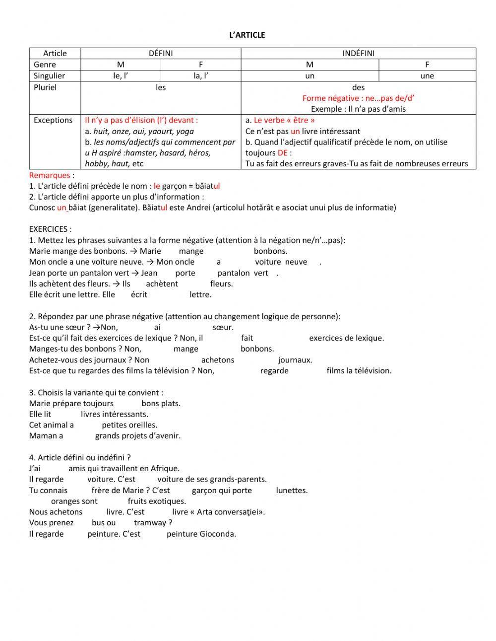 L'article