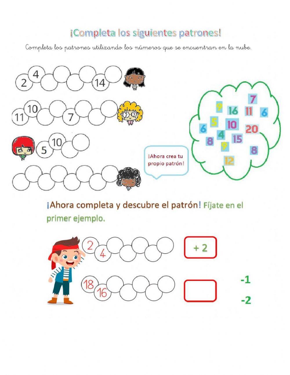 Patrones y secuencias