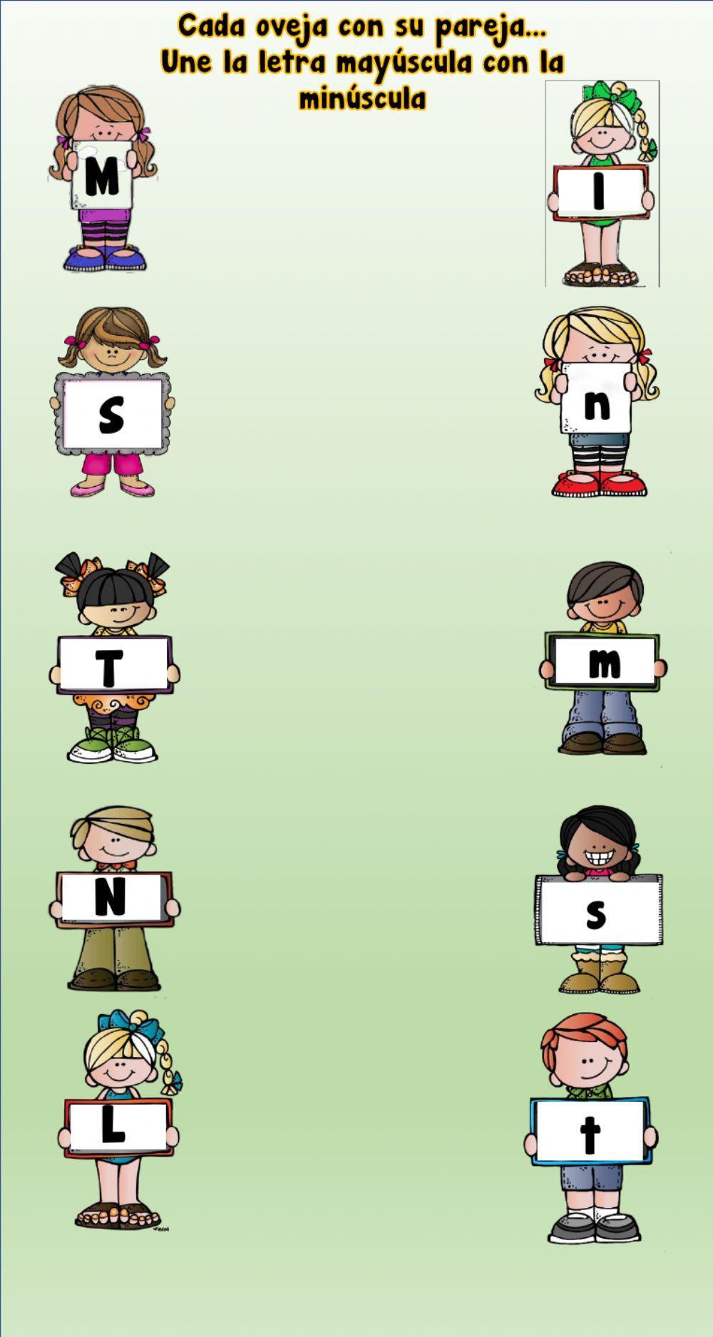 ITSC.  lectoescritura mayúscula y minúscula