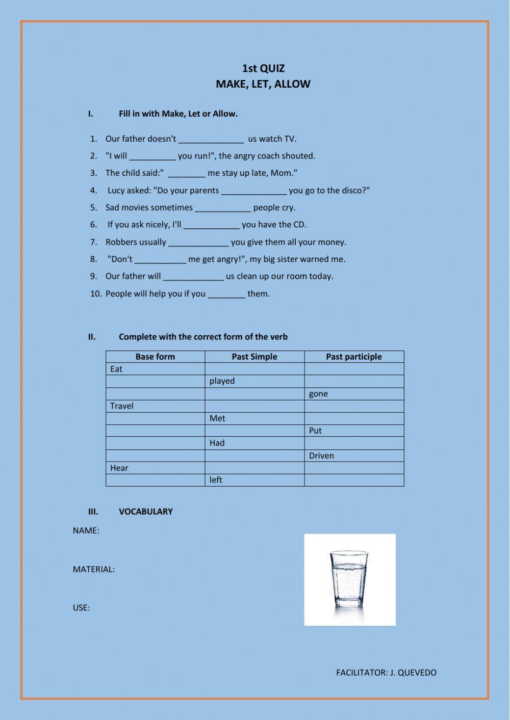 418454 allow vs let joyce quevedo liveworksheets
