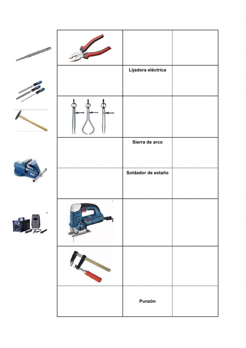 Herramientas para metales