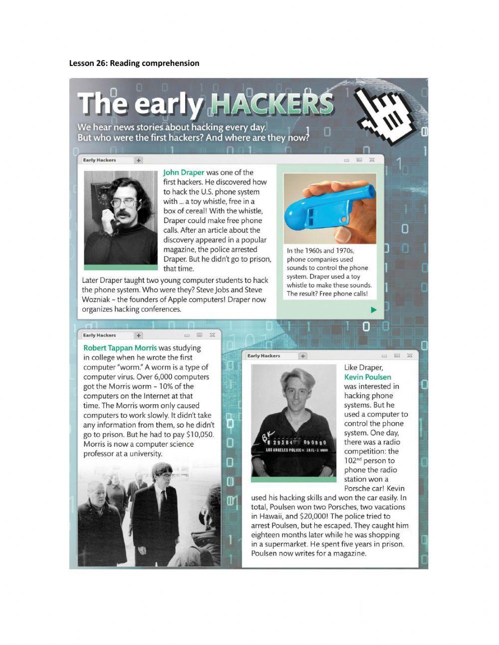 The early hackers