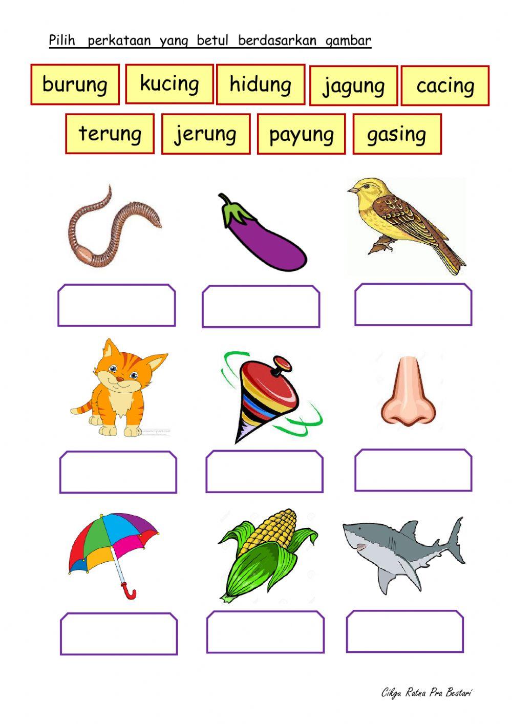 Perkataan mudah ( ----ng)