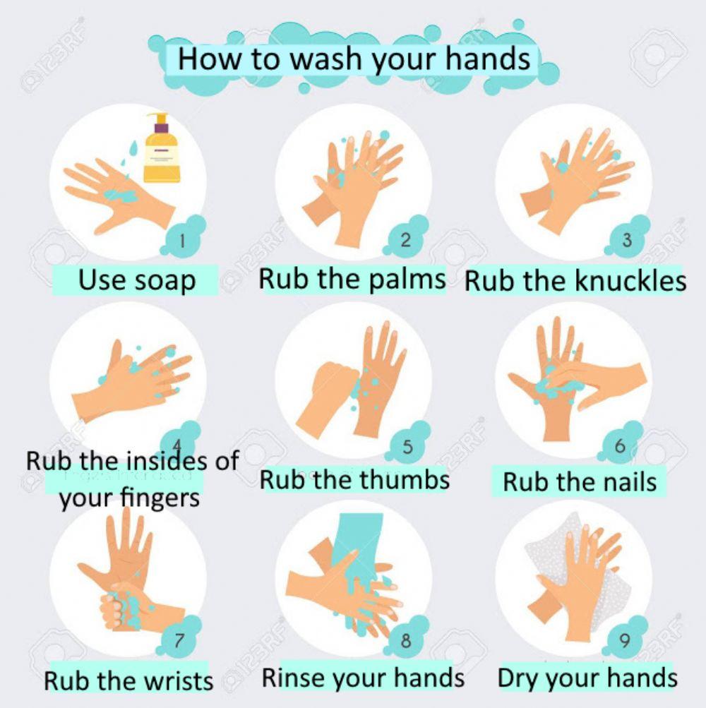 418765 | How to wash your hands | Mª Carmen Fuentes