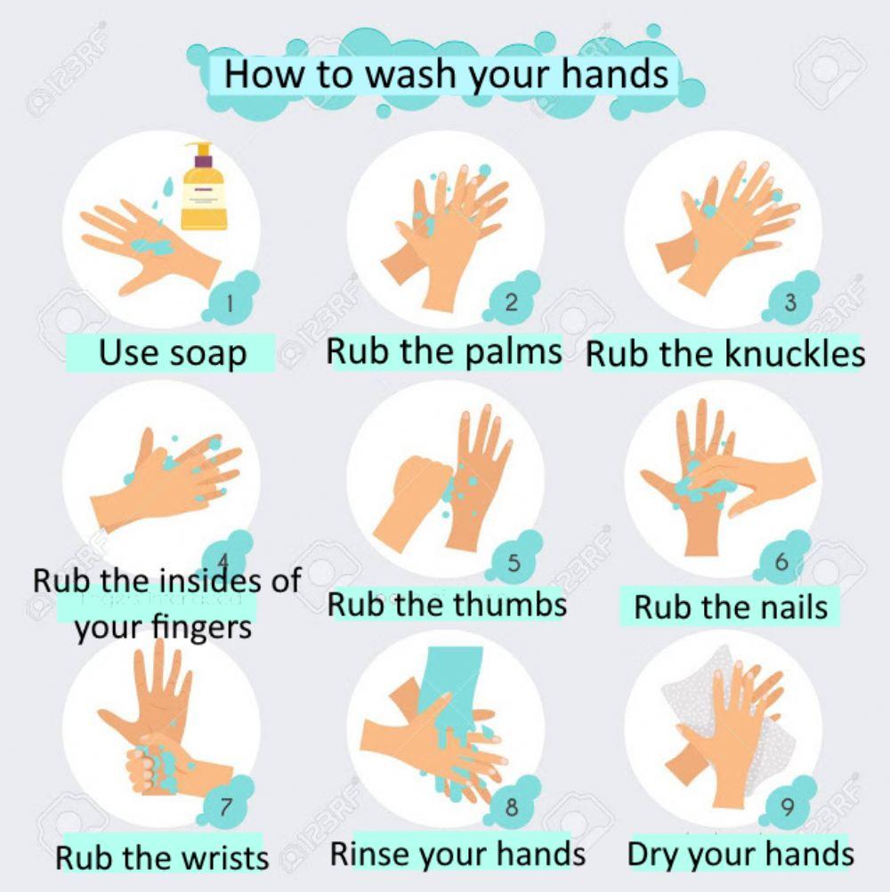 How to wash your hands