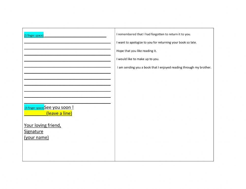 GRADE 5 - INFORMAL LETTER- 1