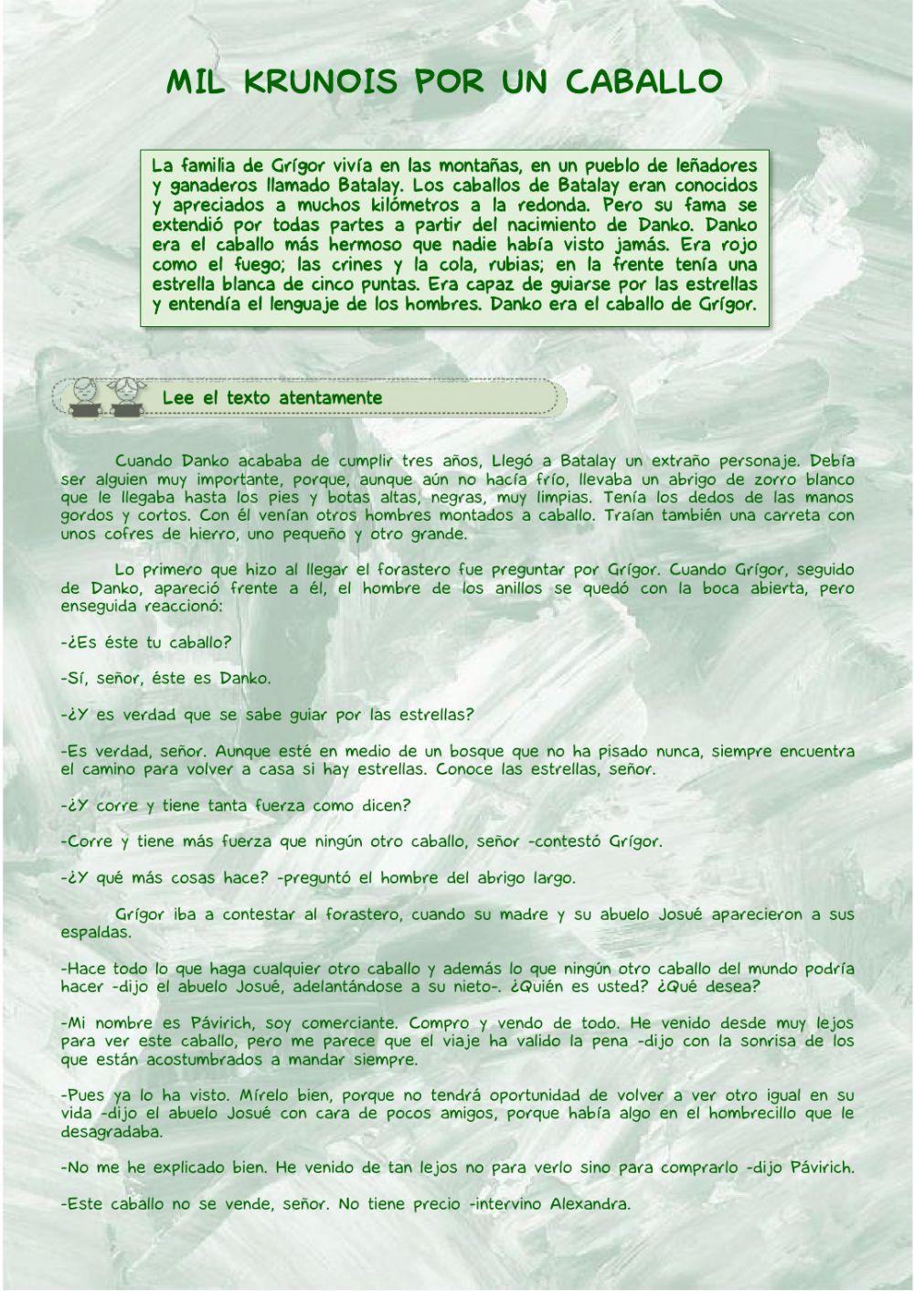 Comprensión lectora