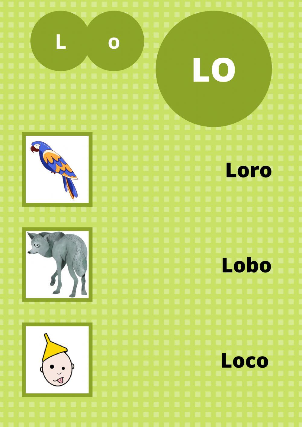 Conciencia silábica con -l-