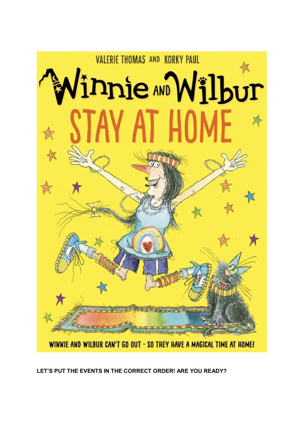 Winnie and wilbur stay at home