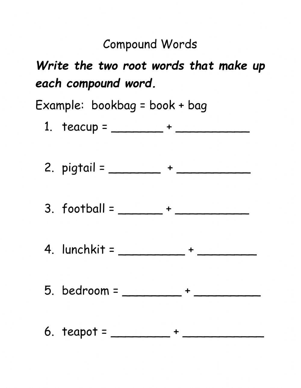 Compound Words