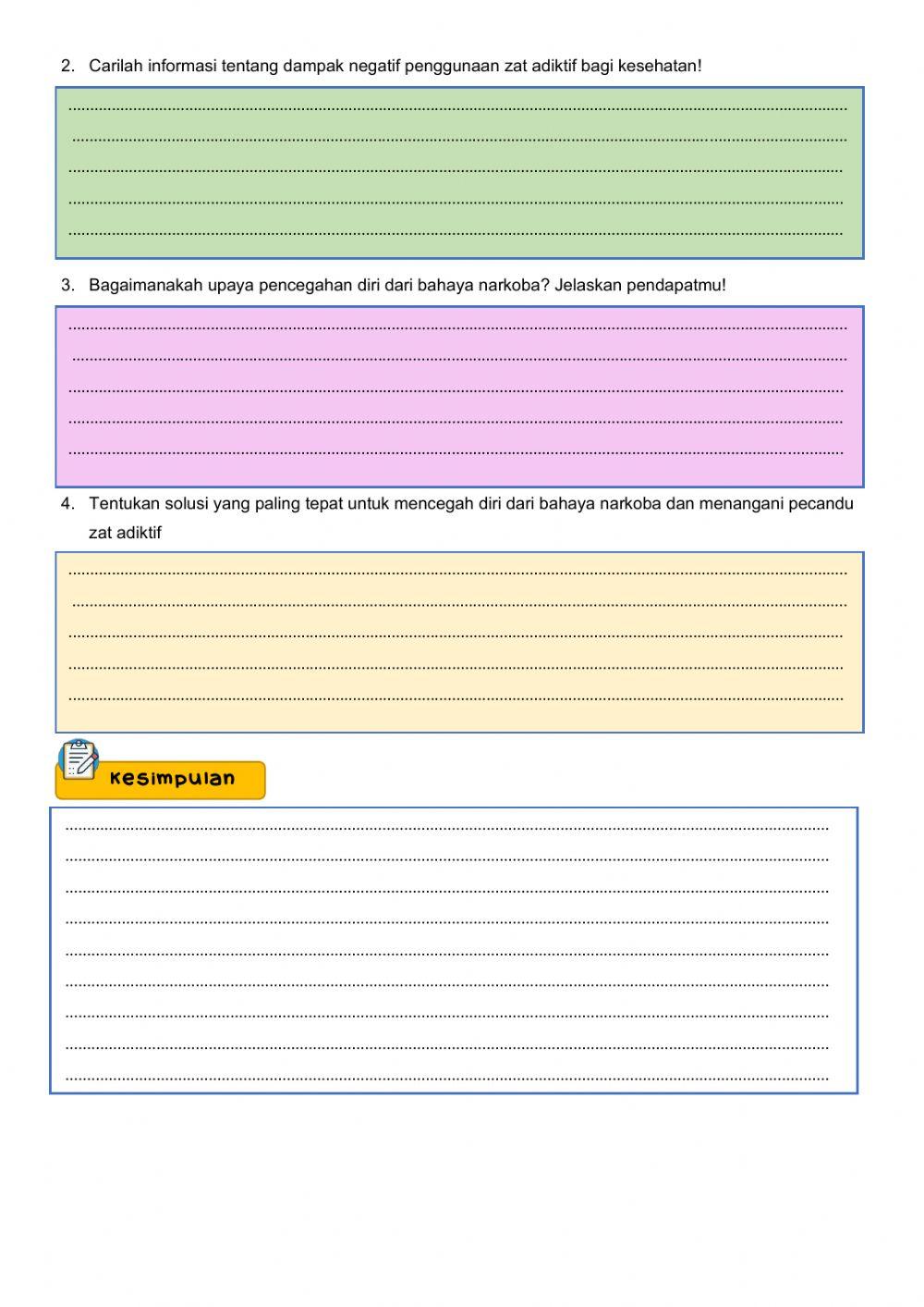 Dampak negatif zat adiktif bagi kesehatan