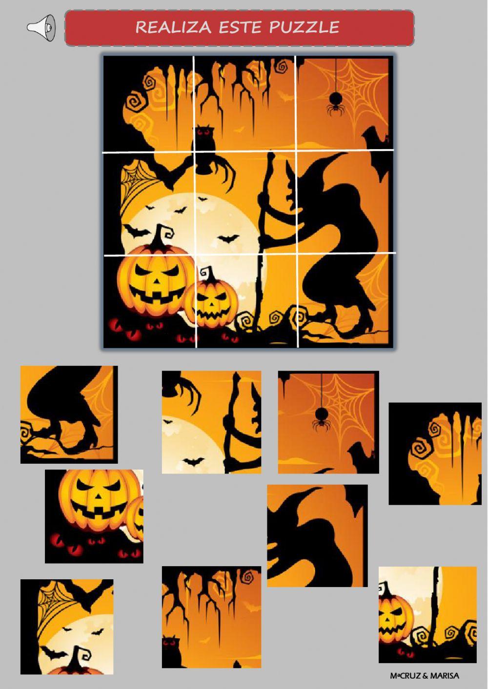 Puzzle Halloween