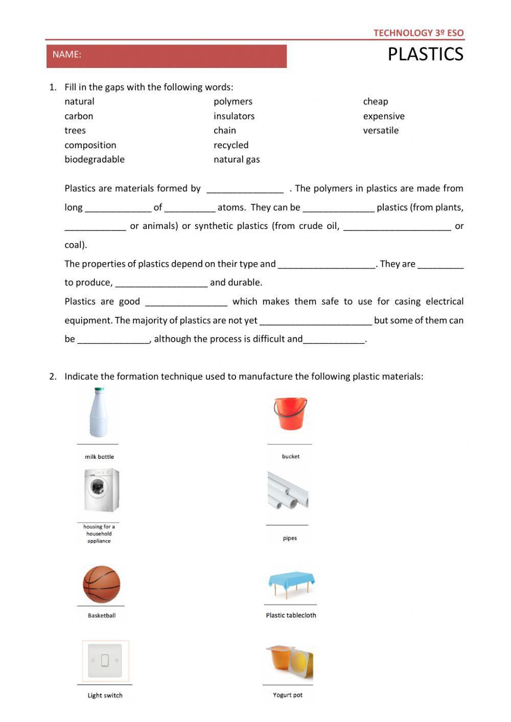 Unit Plastics and construction materials