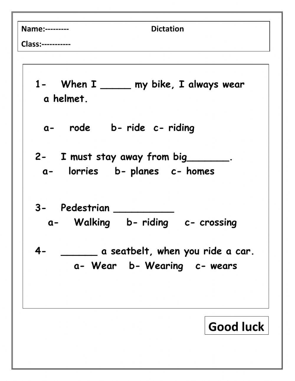 dictation-interactive-worksheet-for-grade-5-live-worksheets