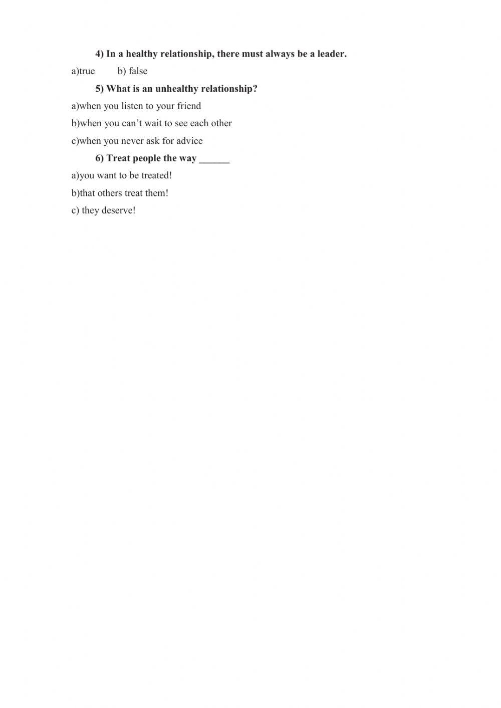 In relation to somebody (on Nersysian book for the 10 form )