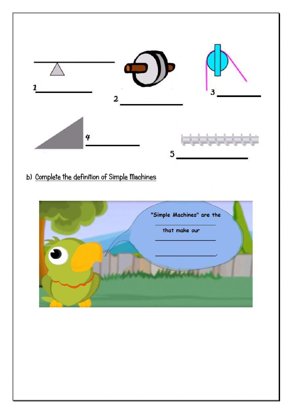 Houses - simple machines