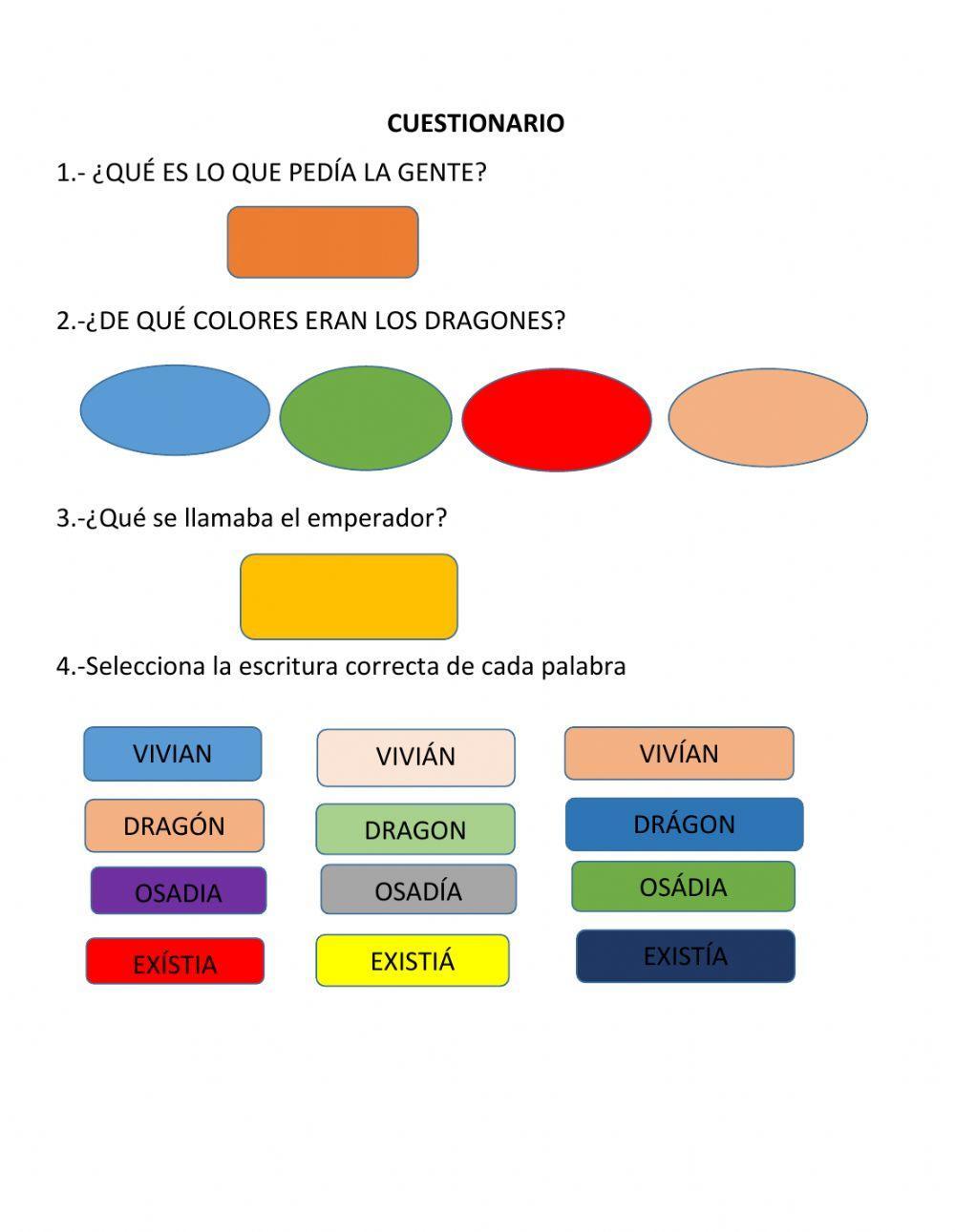 Lectura de comprensón