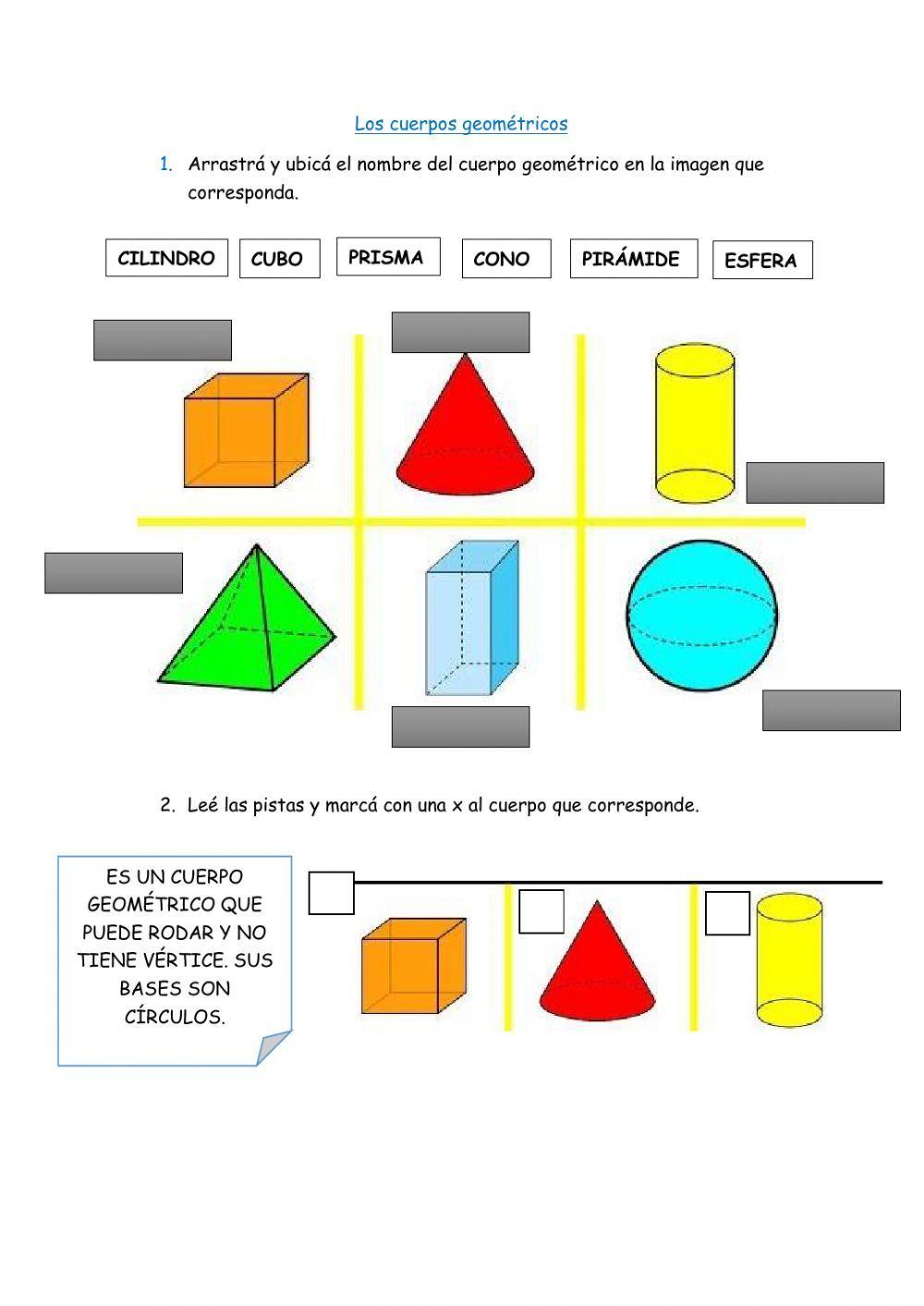 Cuerpos geométricos