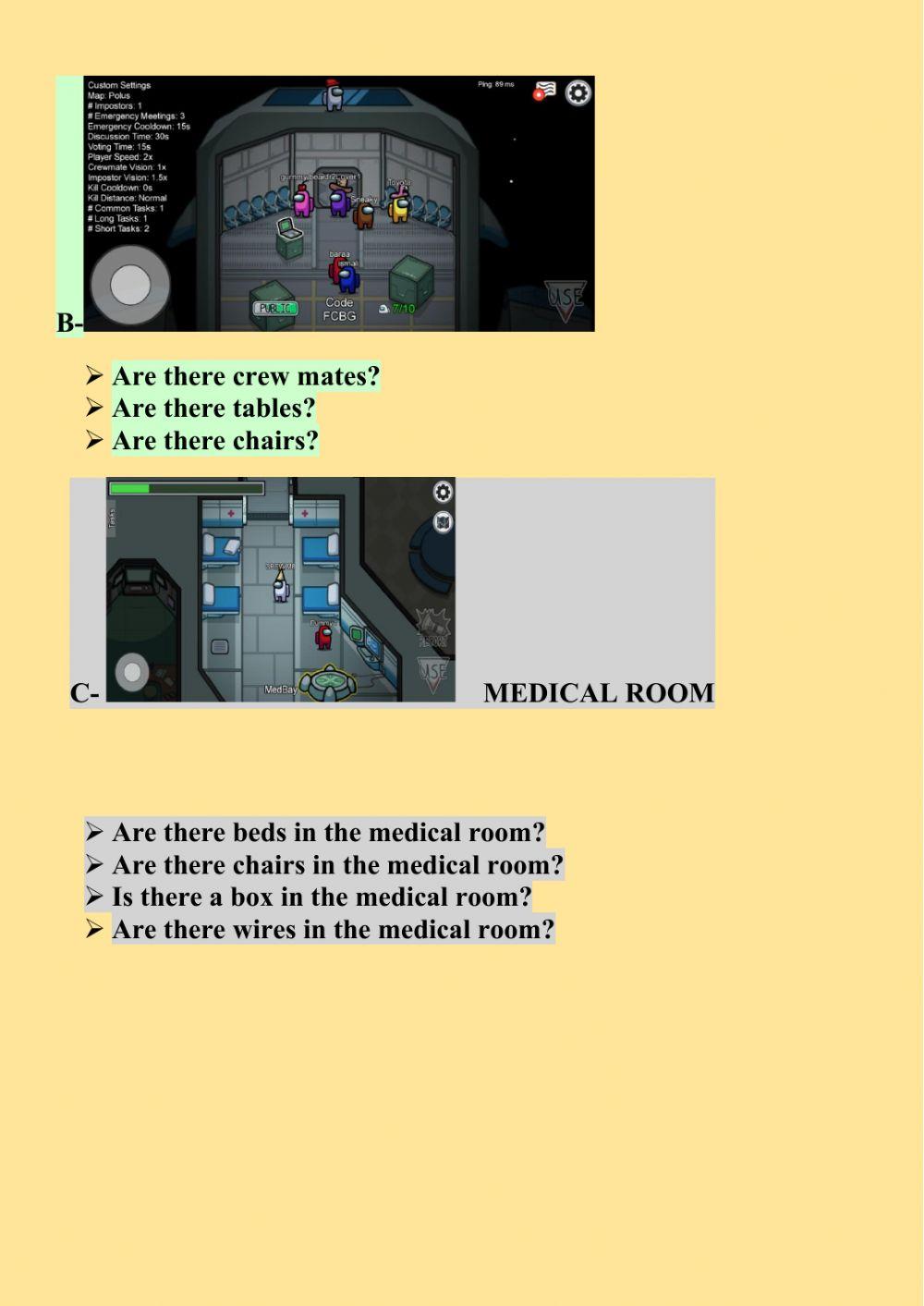 Among us. There is- there are