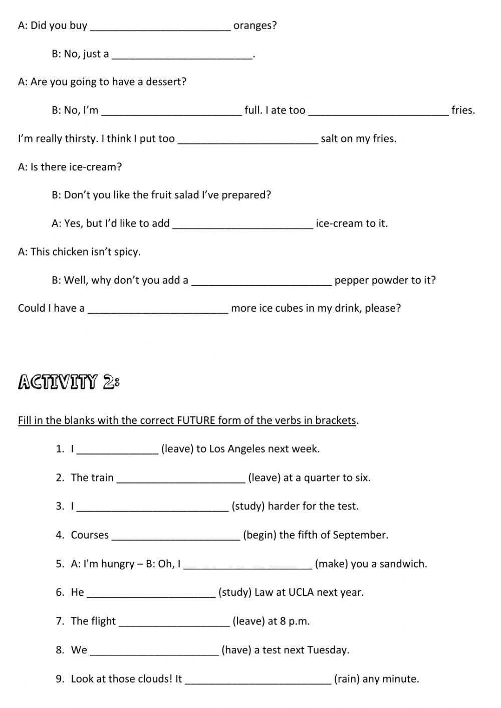 4th Intermediate-Revision for Quiz (Units 5,6) 2020