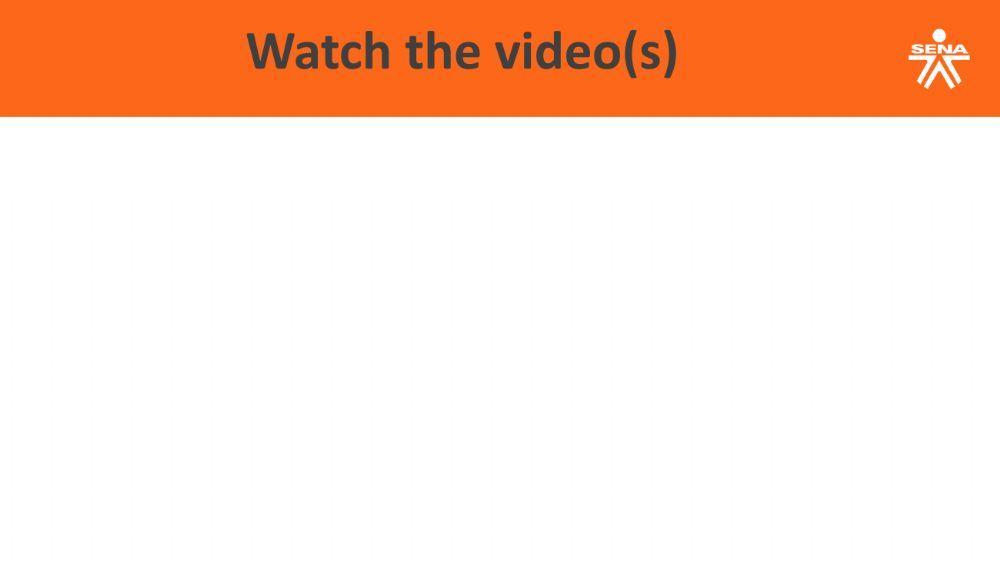 Comparatives: video presentation