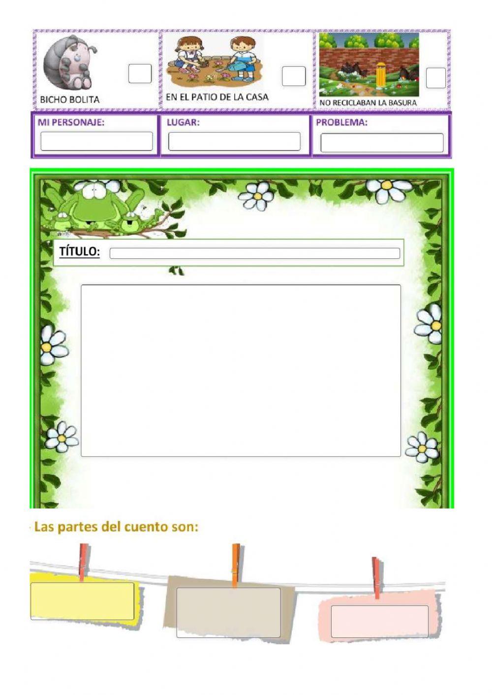 El cuento y sus elementos