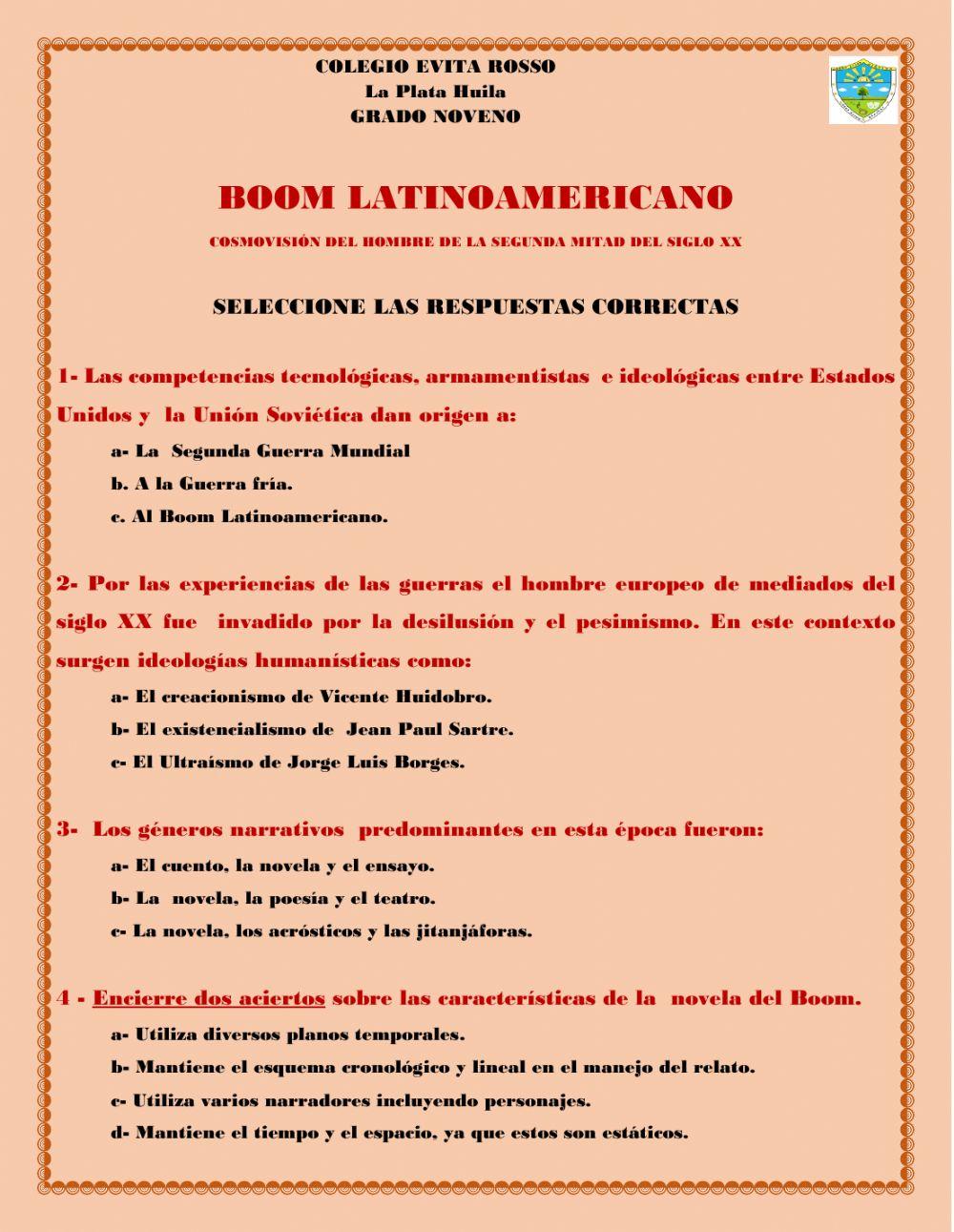 BOOM latinoamericano