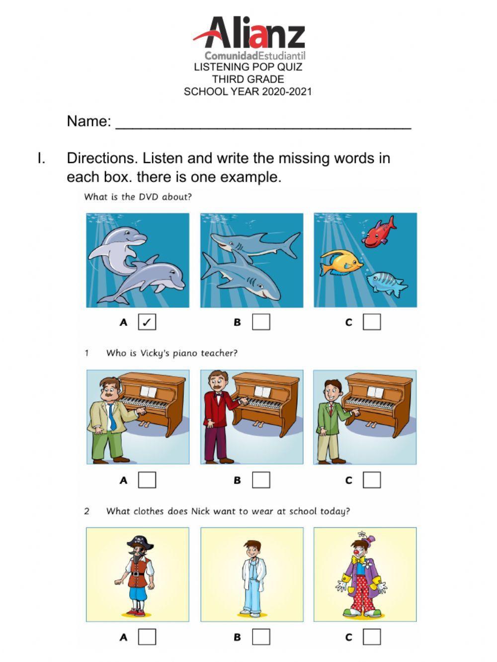Listening Comprehension