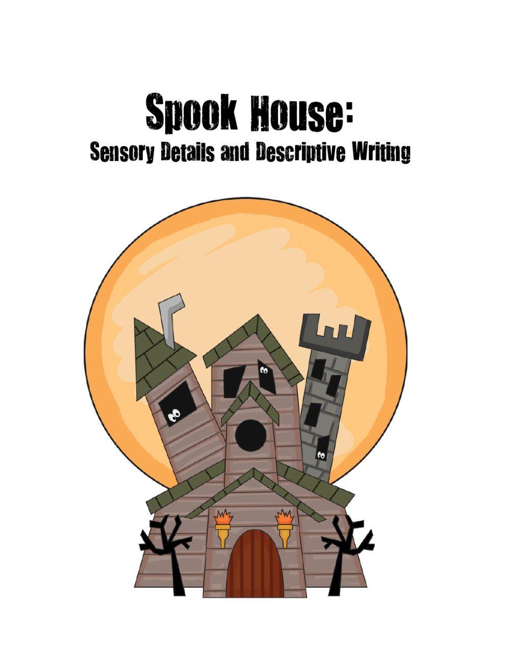 Spook House Descriptive Writing